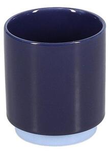 Тъмносиня глинена чаша 270 ml Duo – ONA