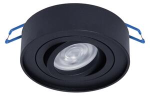 Вградено осветително тяло NUSA 1xGU5,3/MR16/50W/12V кръгло черно