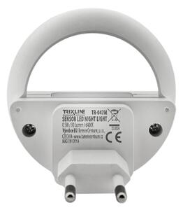LED Нощна лампа със сензор за здрач LED/0,5W/230V бял