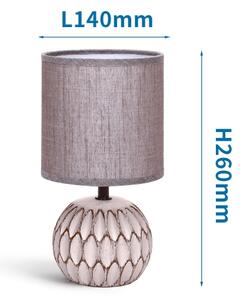Aigostar - Настолна лампа 1xE14/40W/230V лилава