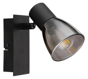 Globo 54307-1 - Стенен спот CLAUDE 1xE14/40W/230V черен