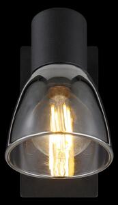 Globo 54307-1 - Стенен спот CLAUDE 1xE14/40W/230V черен