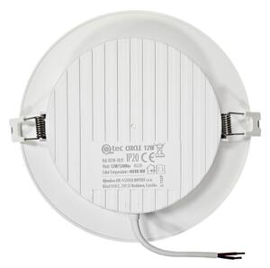 LED Лампа за окачен таван CIRCLE LED/12W/230V 4000K Ø 17 см бял