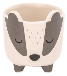 Керамично покритие за кашпа ø 8 cm Badger Mini – Sass & Belle