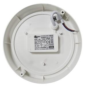 Екстериорна LED лампа за таван LED/15W/230V 4200K Ø 15,5 см IP64 бял