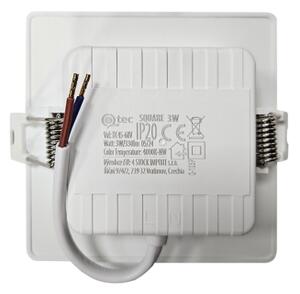 LED Лампа за окачен таван SQUARE LED/3W/230V 4000K 9x9 см бял