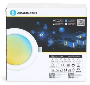 Aigostar - LED Димируема лампа за вграждане LED/9W/230V Ø 14,5 см Wi-Fi