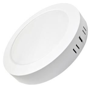 LED Плафониера ROUND LED/18W/230V 4000K Ø 21,5 см бял