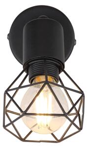 Globo - LED Стенен спот XARA 1xE14/6W/230V черен