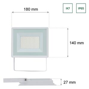 LED Екстериорен прожектор NOCTIS LUX 3 LED/50W/230V IP65 бял