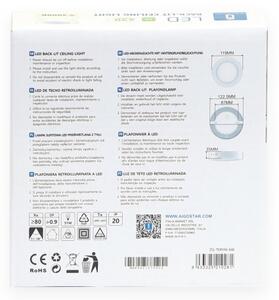 Aigostar - LED Плафон за повърхностен монтаж LED/6W/230V Ø 12,3 см 4000K бял