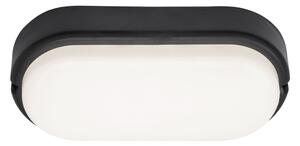 Rabalux 7409 - LED Екстериорен плафон HORT LED/15W/230V IP54 черен