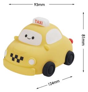 LED Димируем детски докосване лампа TAXI LED/1W/5V USB 1200 mAh жълти