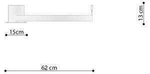 Thoro TH.223 - LED таванно осветително тяло RIO LED/30W/230V CRI 98 4000K Ø 55 cm златисто