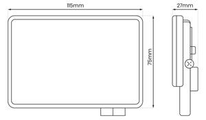 Екстериорен LED прожектор LED/20W/230V 5000K IP65