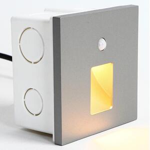 Emithor 70422 - LED осветително за стълби с сензор VIX LED/1W/230V 4000K сиво