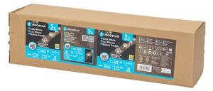 Aigostar LED соларна коледна лампа LED/0,054W/1,2V 1m IP65 студена бяла