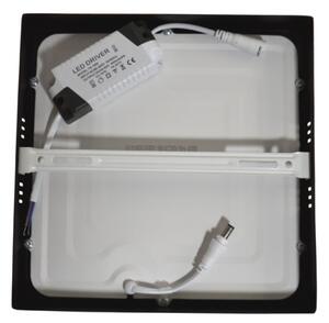 LED Плафониера GERRY LED/18W/230V 4000K черен
