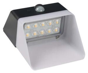 LED соларен стенен фенер с сензор LED/2W/3,7V 4000K IP65 1200 mAh