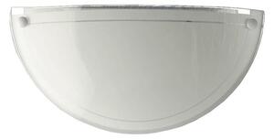 Prezent 1421 NS - резервно стъкло за DISC E27 12,5x25 см бяло стенен лампион