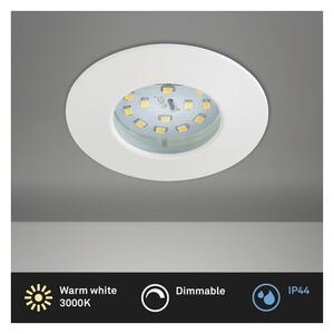 Briloner 8316-016 - Димируемо LED вградено осветително тяло за баня за окачен таван, LED/5,5W/230V, IP44, бяло