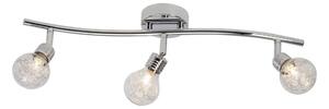 Brilliant - Точково осветително тяло BULB 3xG9/28W/230V лъскав хром