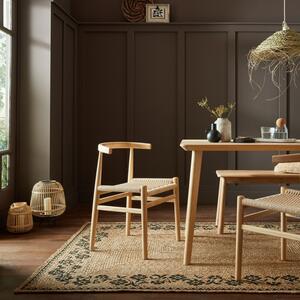 Килим Maisie Natural/Черен 80X150 см, Flair Rugs