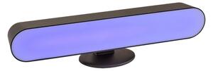 Rabalux 76016 - LED RGB Димируема настолна лампа PARKER LED/3W/5V черен