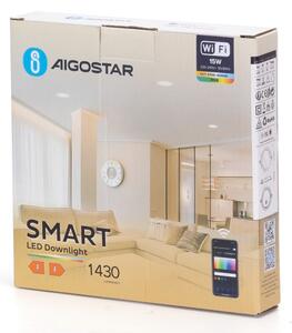Aigostar -LED RGBW Димируема лампа за вграждане LED/15W/230V 2700-6500K Wi-Fi