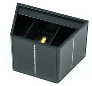 Brilagi - LED соларен стенен фенер SOLAR CUBE LED/2W/3,2V 1300 mAh IP54