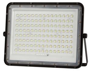 LED Екстериорен соларен прожектор LED/20W/3,2V 6400K черен + д.у