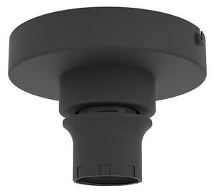 Eglo 300175 - Плафон CURITIBA 1xE27/40W/230V Ø 13 см, черен