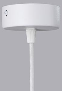 Sollux SL.1337 - Пендел ARCHE 1xG9/8W/230V бял