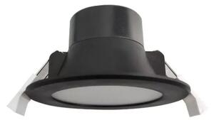 LED Лампа за вграждане в баня LED/7W/230V 4000K черен IP44