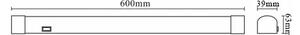 LED Лампа за огледало в баня LED/15W/230V 4000K IP44