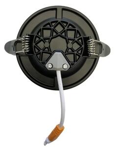 LED Лампа за окачен таван LED/7,5W/230V 4000K черен/златист