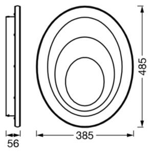 Ledvance - LED Плафониера ORBIS SPIRAL LED/37W/230V