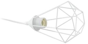 Eglo 79085 - Настолна лампа за включване в контакт BYRON 1xE27/40W/230V бяла