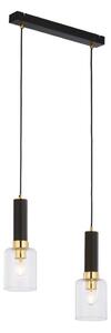 Jupiter 1865 - TU2 - Полилей на въже TULUZA 2xE27/60W/230V златна