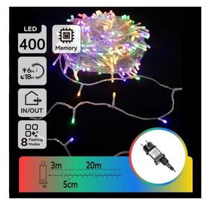 Aigostar - LED RGBY Външна коледна гирлянда 400xLED/6W/230V 20m IP44