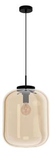 Eglo 39672 - Висящ полилей BULCIAGO 1xE27/40W/230V ⌀ 35 см бежов