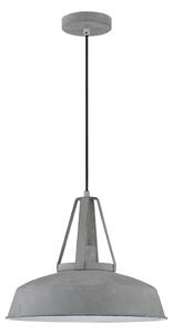 LED полилей на кабел RYAN 1xE27/60W/230V сив