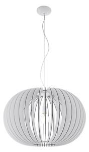 Eglo 95034 - Полилей на кабел STELLATO 1xE27/60W/230V Ø 70 см бял