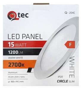 LED Лампа за окачен таван QTEC LED/15W/230V 2700K