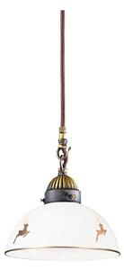 Kolarz 731.30.150 - Подвесен полилей на кабел NONNA, 1xE27/75W/230V, Ø 20 см, jeleni rose gold