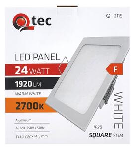 LED Лампа за окачен таван QTEC LED/24W/230V 2700K