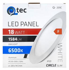 LED Лампа за окачен таван QTEC LED/18W/230V 6500K
