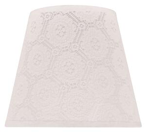 Duolla - Абажур за настолна лампа SOFIA XS E14 пр. 18,5 см бял