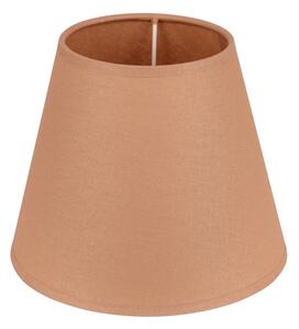 Duolla - Абажур за настолна лампа SOFIA XS E14 пр. 18,5 см кафяв