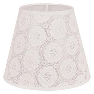 Duolla - Абажур за настолна лампа SOFIA XS E14 пр. 18,5 см бял